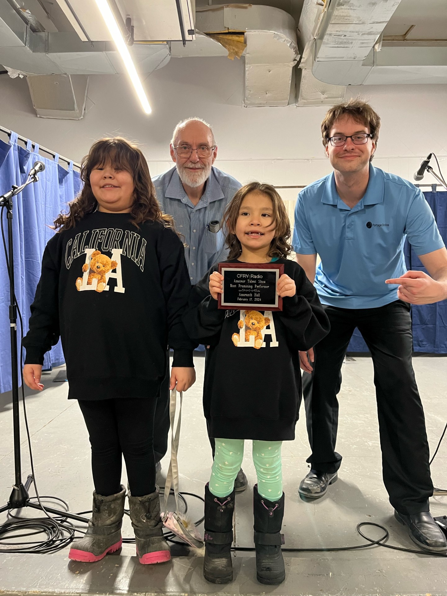 Radio amateur talent night brings in renovation money for Amaranth Hall